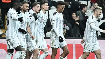 Beşiktaş golcülerinin sahne aldığı maçta 3 puanı aldı