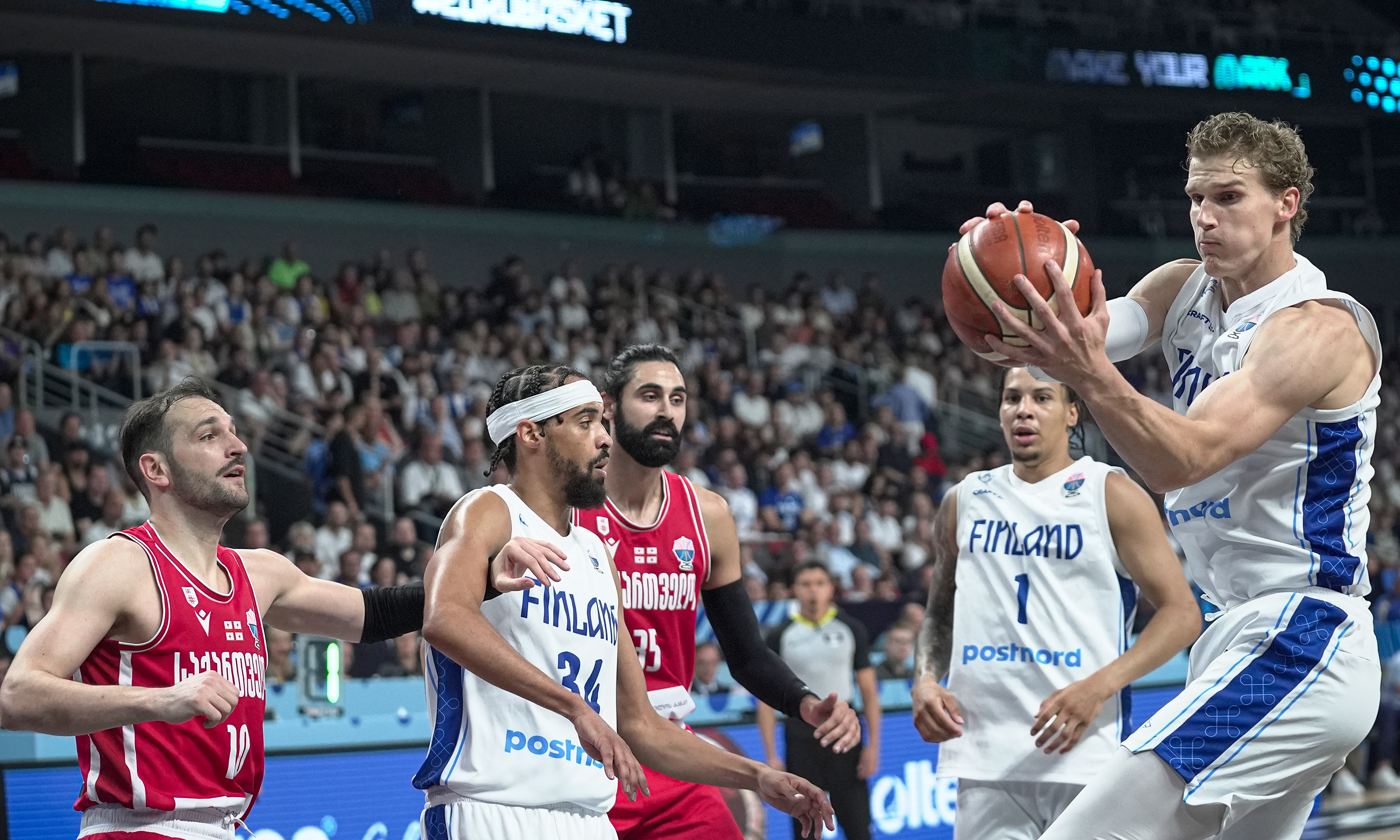 Gürcistan'ı yenen Finlandiya tarihinde ilk kez yarı finale yükseldi