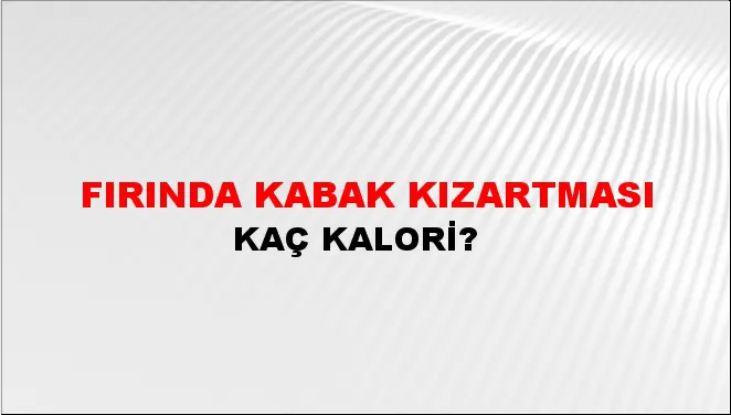 Fırında Kabak Kızartması Fırında Kabak Kızartması