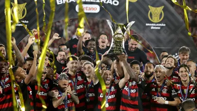 Brezilya'da şampiyon Flamengo: Bu sezon alınmadık kupa bırakmadılar