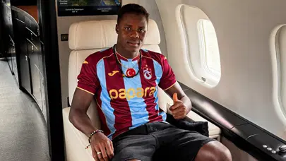 Trabzonspor yeni transferine kavuştu! Franculino Dju Trabzon'a geldi