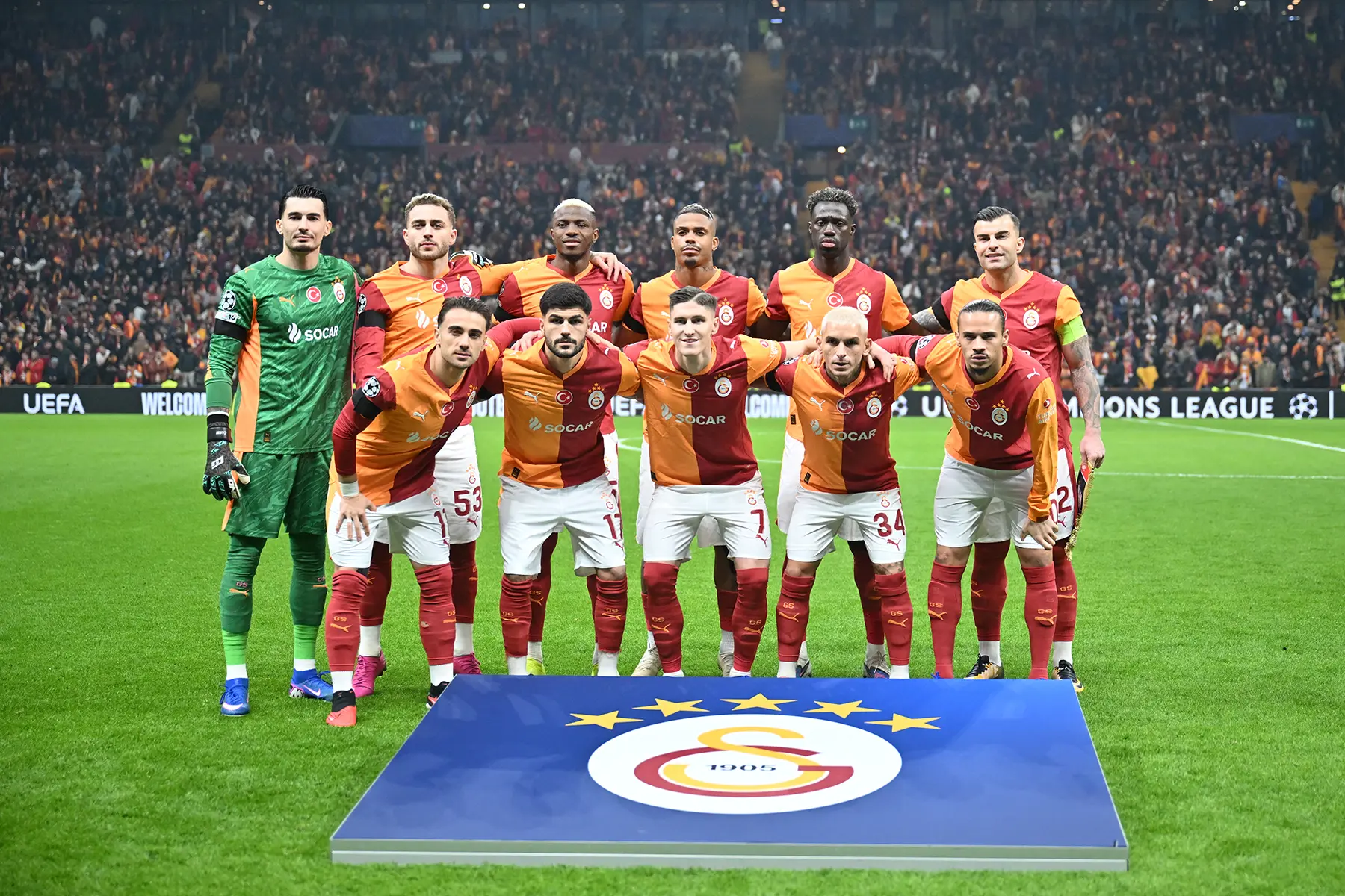 Galatasaray, 338. kez Avrupa sahnesinde