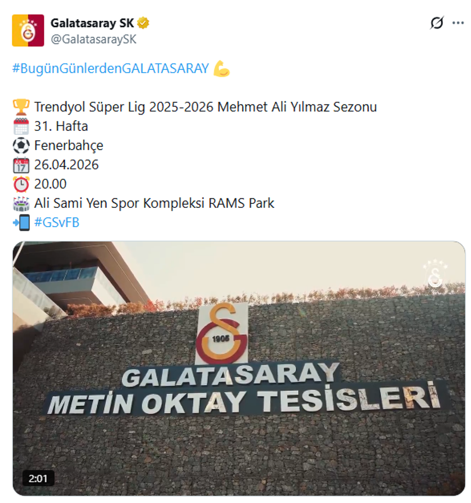 🚨CANLI: Galatasaray-Fenerbahçe derbisi öncesi son dakika - 15