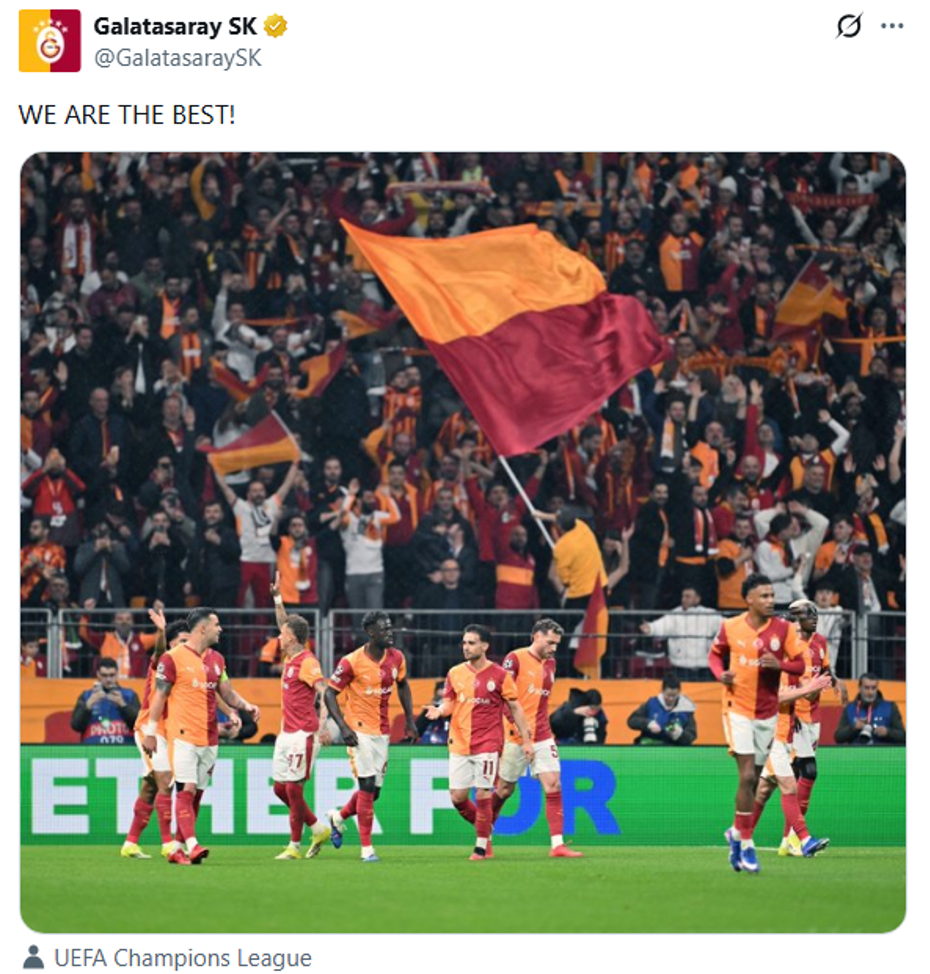 Juventus zaferi sonrası Galatasaray'da üst üste paylaşımlar: Taraftarlardan etkileşim yağmuru - 2