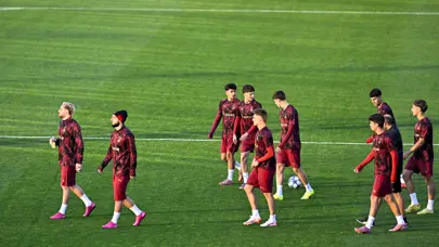 Union SG maçı öncesi Galatasaray antrenmanına 6 isim katılmadı