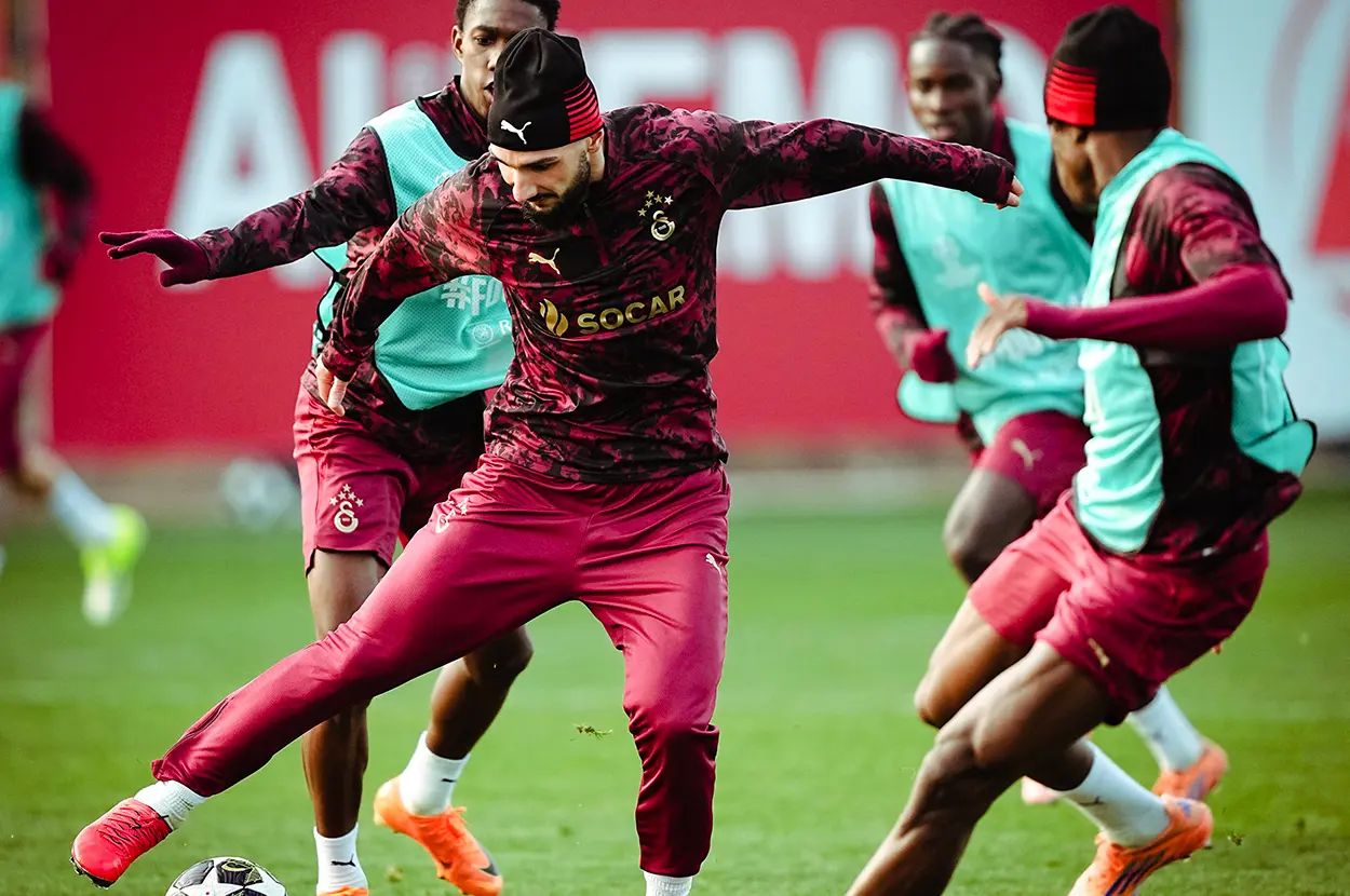 Galatasaray, Juventus maçının taktiğini çalıştı