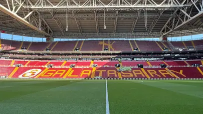Eleştirilerin hedefinde: Galatasaray'dan zemin açıklaması