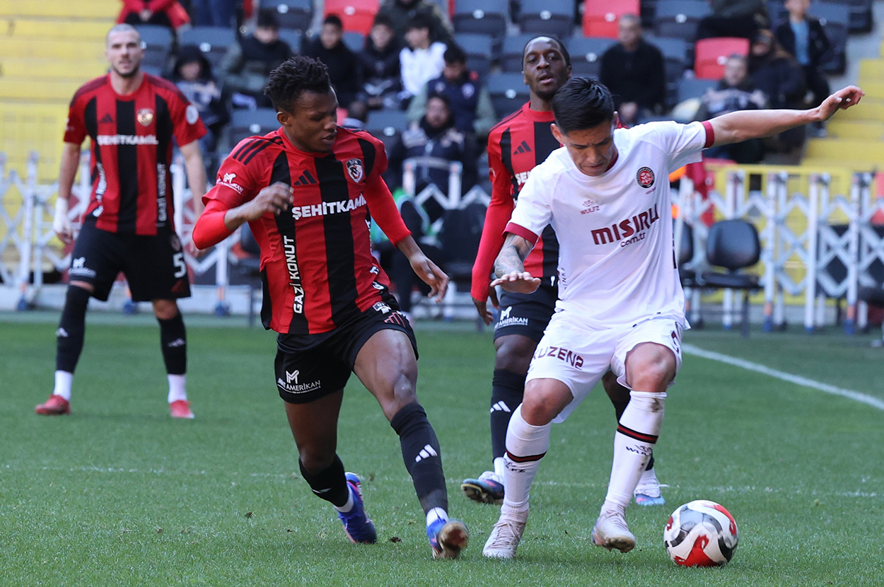 Gaziantep FK - Karagümrük maçından kazanan çıkmadı