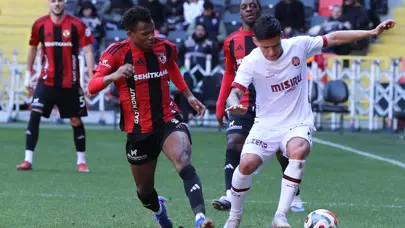 Gaziantep FK - Karagümrük maçından kazanan çıkmadı