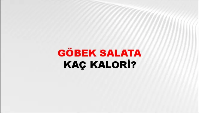 Göbek Salata Göbek Salata