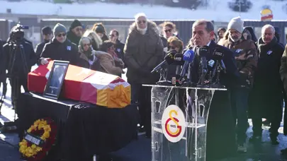 Vefat eden Gökmen Özdenak için tören düzenlendi