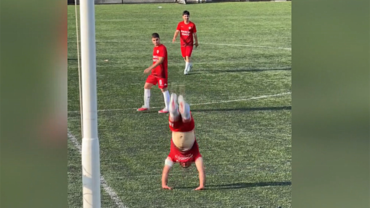 Türkiye bu gol sevincini konuşuyor! Amatör Küme maçındaki görüntü gündem oldu