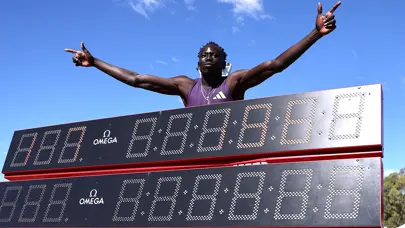 Atletizmde yeni bir yıldız doğuyor! Henüz 18 yaşında ve Usain Bolt'u bile solladı