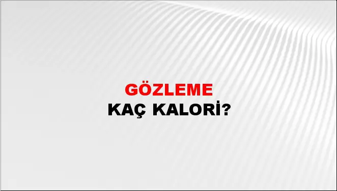 Gözleme Gözleme