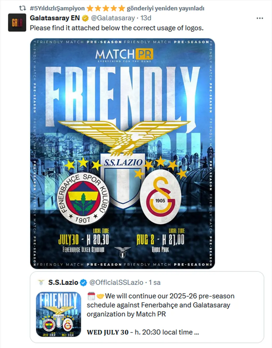 Galatasaray'dan Lazio'ya yıldız uyarısı - 3 Galatasaray'dan Lazio'ya yıldız uyarısı - 3