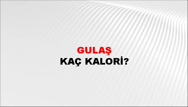 Gulaş