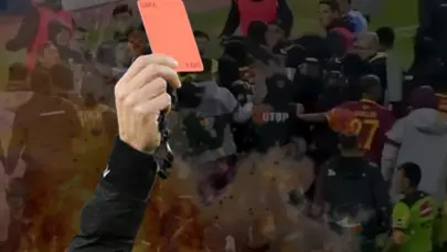 Ülke çalkalanıyor, bunun adı meydan savaşı: Hakem tüm kariyerinde çıkaracağı kırmızı kartı bir maçta çıkardı