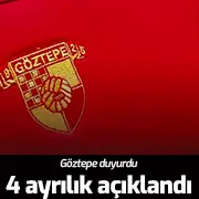 Göztepe'de peş peşe ayrılıklar: 4 isim veda etti