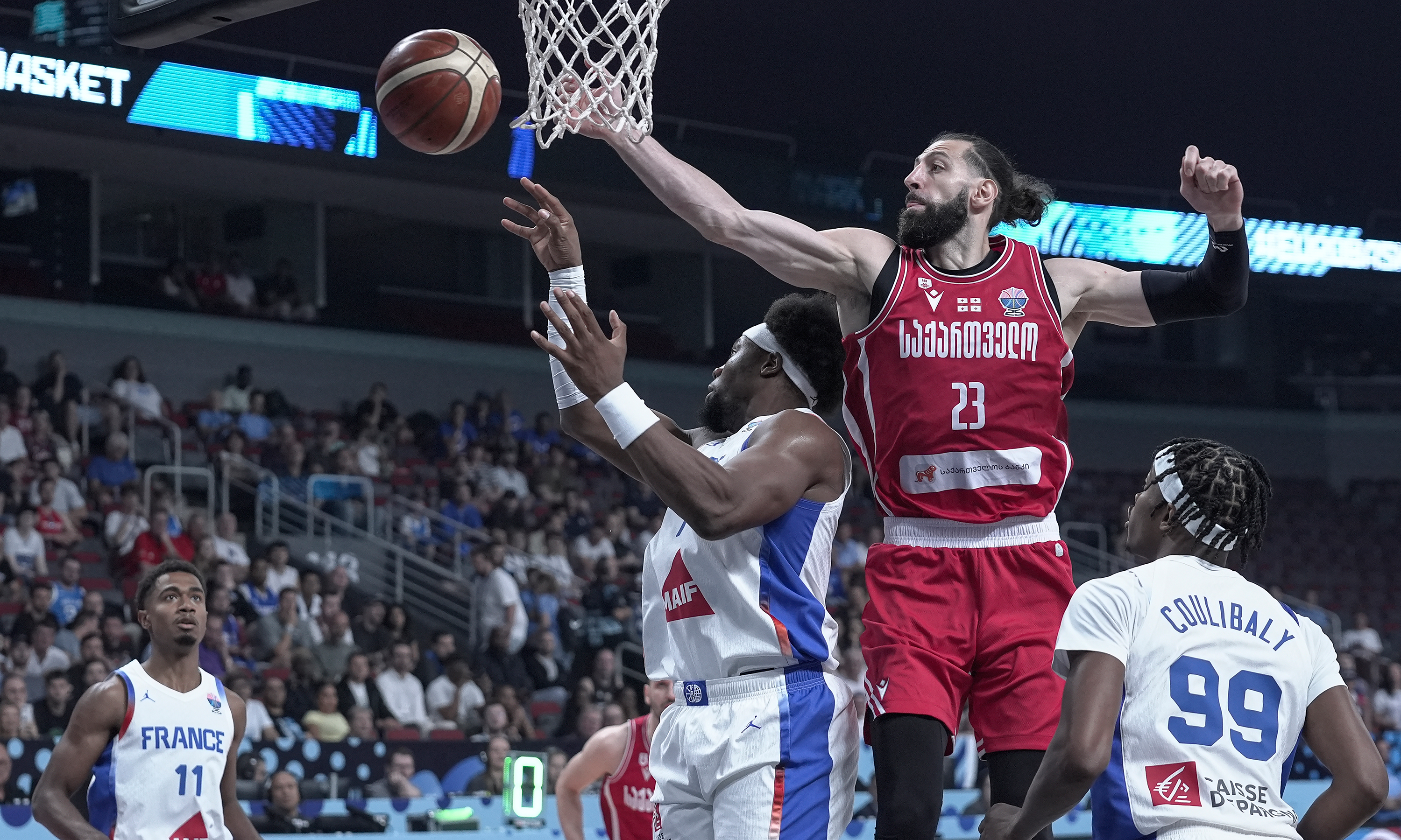EuroBasket'te sürpriz Gürcistan'dan geldi