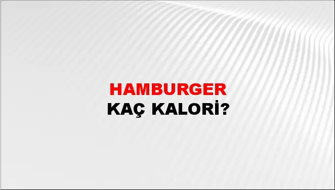 Hamburger Hamburger
