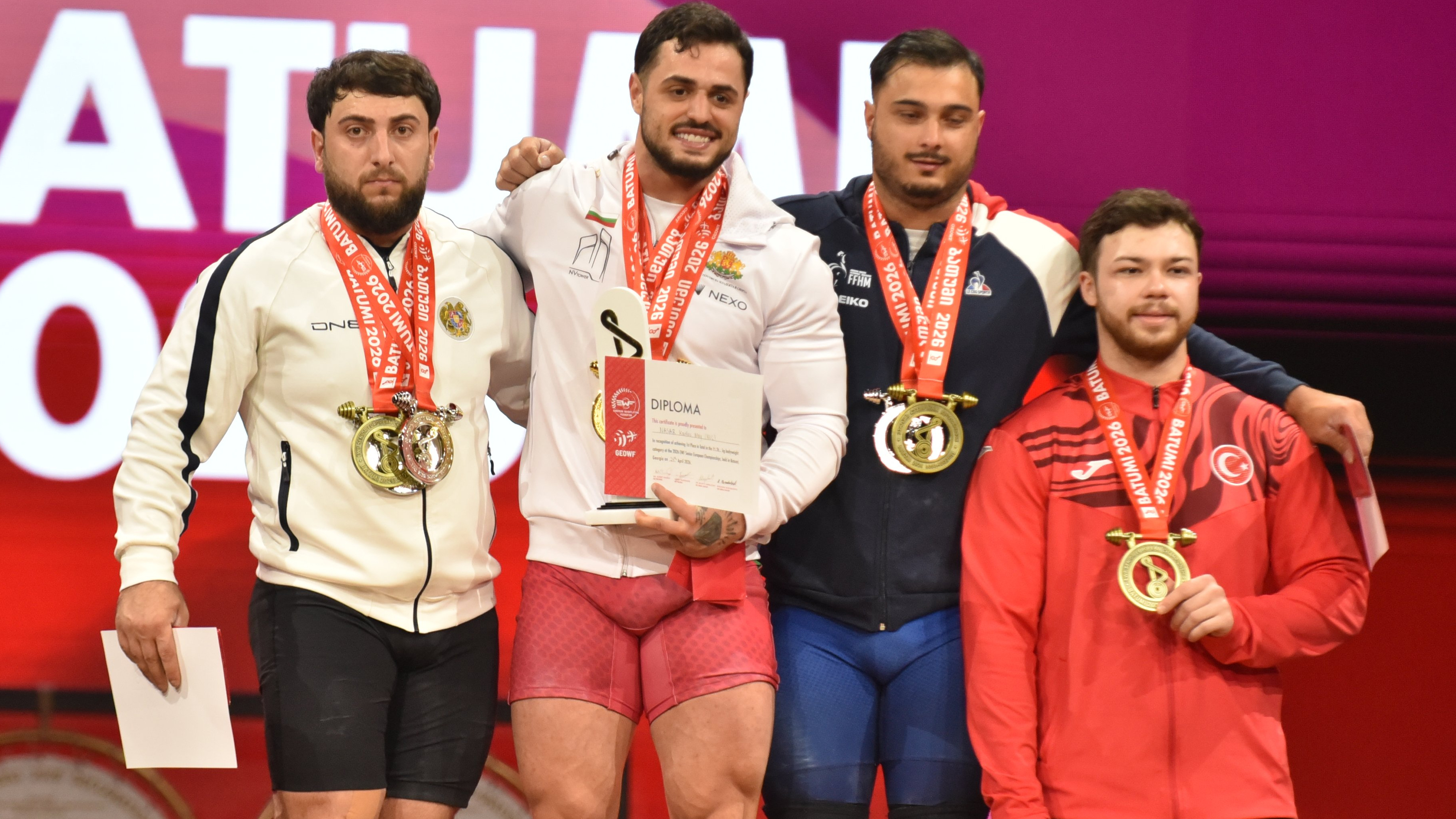 Milli halterci Hakan Şükrü Kurnaz'dan Avrupa Şampiyonası'nda bronz madalya