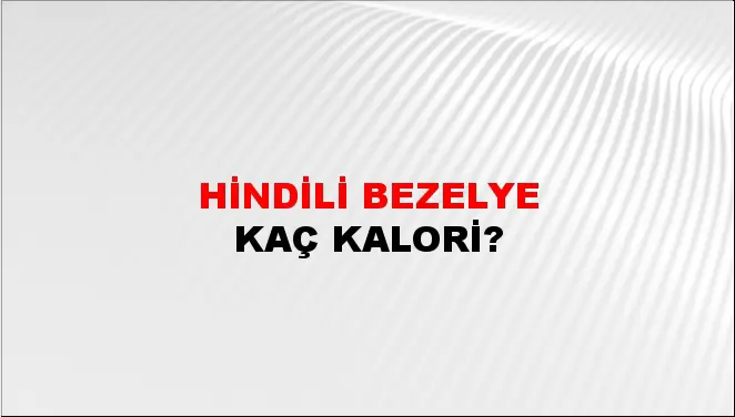 Hindili Bezelye Hindili Bezelye