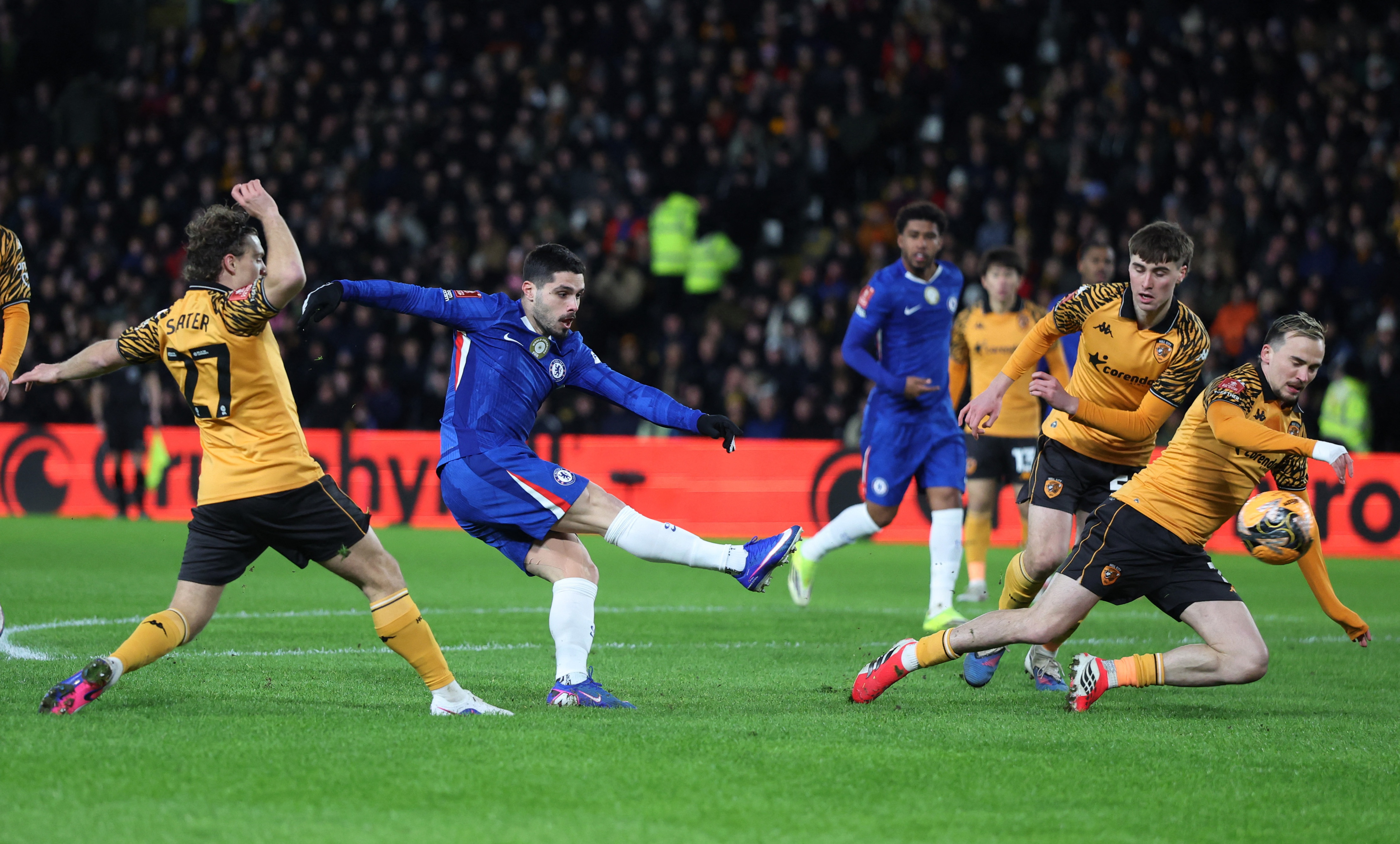 Hull City, Chelsea karşısında hezimet yaşadı