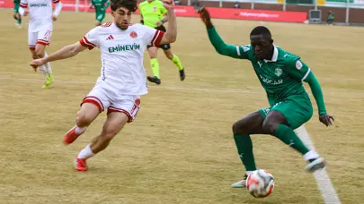 Iğdır FK - Ümraniyespor maçından kazanan çıkmadı