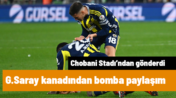 Okan Buruk'un ekibindeki isimden Chobani Stadı'nda tek cümlelik bomba paylaşım