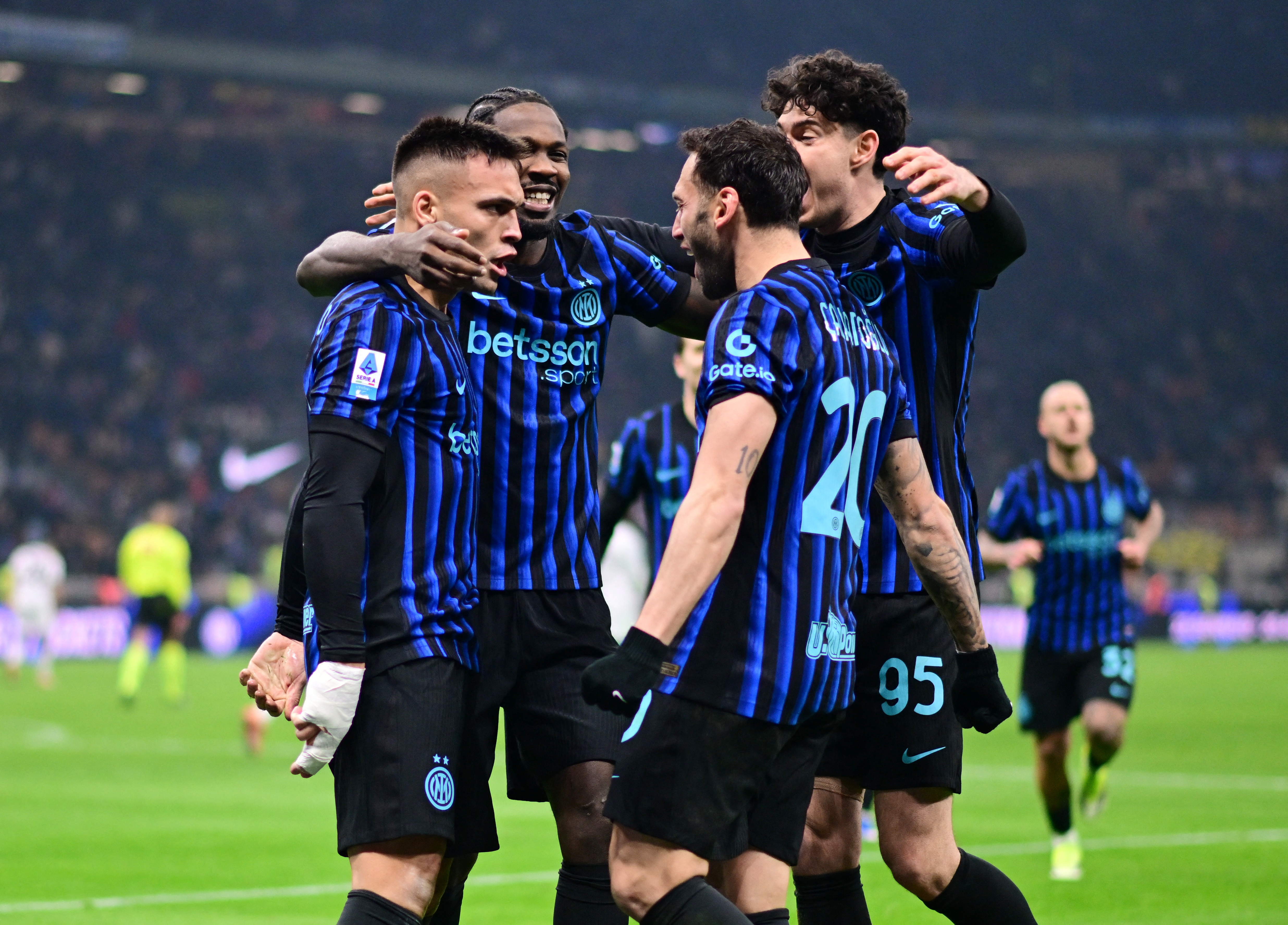 Inter galibiyeti seriye bağladı: Hakan Çalhanoğlu'ndan Lautaro'ya asist