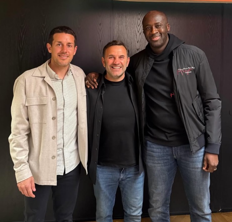 Yaya Toure'den Galatasaray'a ziyaret: Okan Buruk'a teşekkür etti