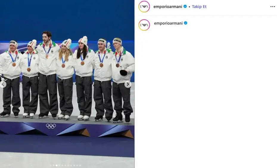 Milano Cortina 2026 Kış Olimpiyatları'nda şıklık yarışı: Dünyaca ünlü markalar pistleri podyuma çevirdi - 2