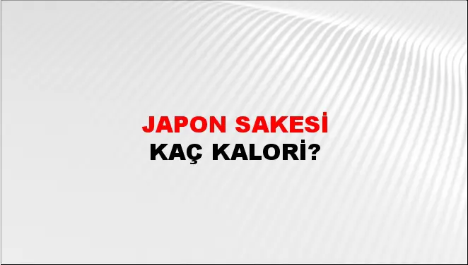 Japon Sakesi Japon Sakesi