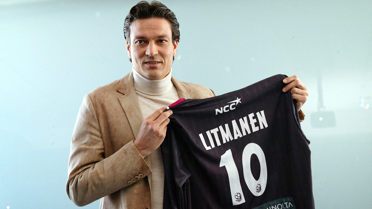 90'ların efsanesi Litmanen 55 yaşında sahalara döndü