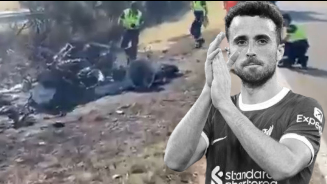 Diogo Jota'nın hayatını kaybettiği aracın son hali şoke etti: Dünyanın konuştuğu kazadan ilk görüntü