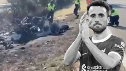 Diogo Jota'nın hayatını kaybettiği aracın son hali şoke etti: Dünyanın konuştuğu kazadan ilk görüntü