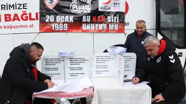 Samsunspor kafilesinin geçirdiği kazanın 37. yılında kan bağışı kampanyası