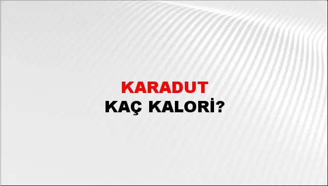 Karadut