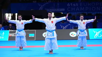 Türkiye'den Avrupa Karate Şampiyonası'nda gümüş madalya