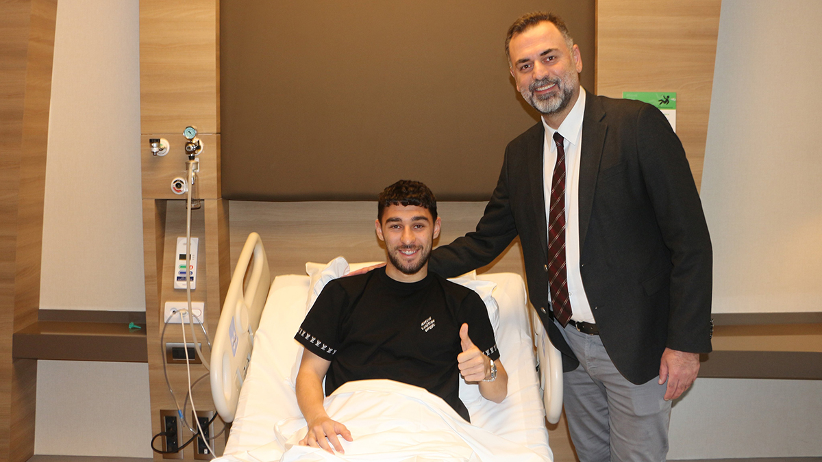 Beşiktaş'ta sezonu kapatan Kartal Kayra'ya operasyon