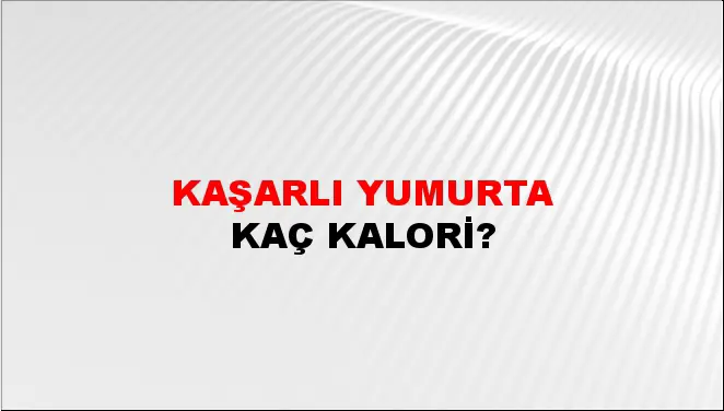 Kaşarlı Yumurta Kaşarlı Yumurta