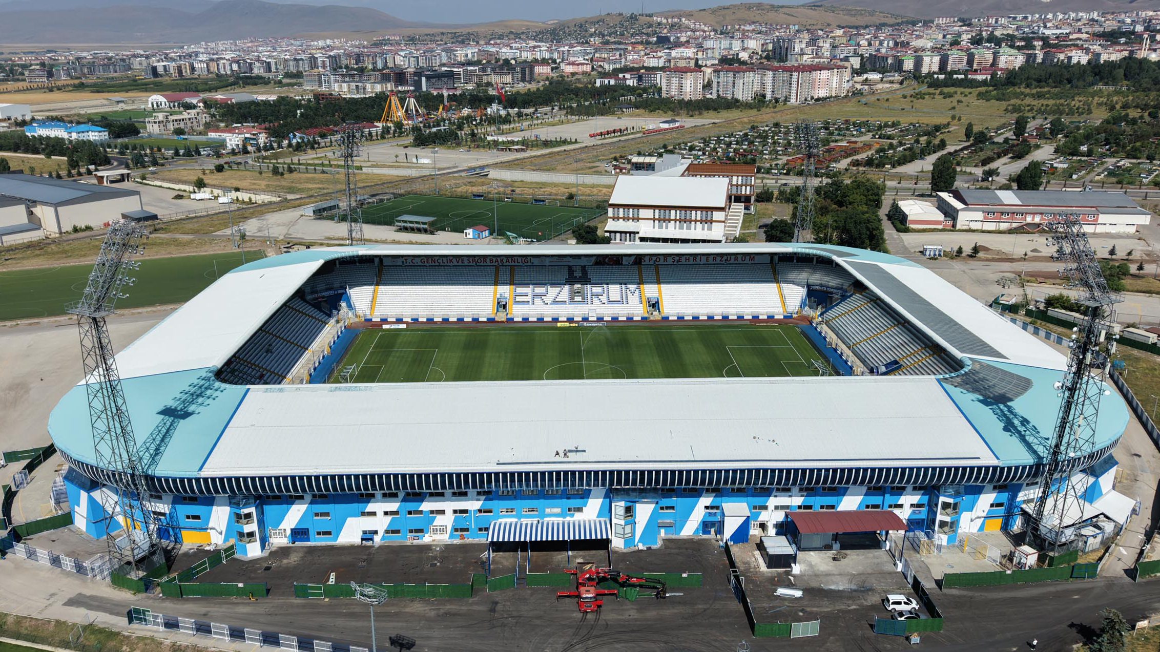 Erzurum Kazım Karabekir Stadyumu’ndan Galatasaray maçı öncesi müjde