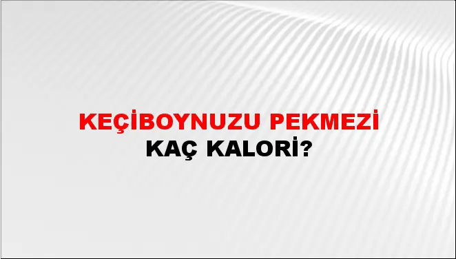 Keçiboynuzu Pekmezi Keçiboynuzu Pekmezi