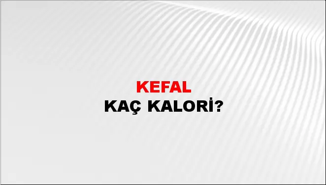 Kefal Kefal