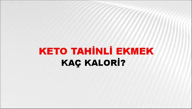 Keto Tahinli Ekmek Keto Tahinli Ekmek