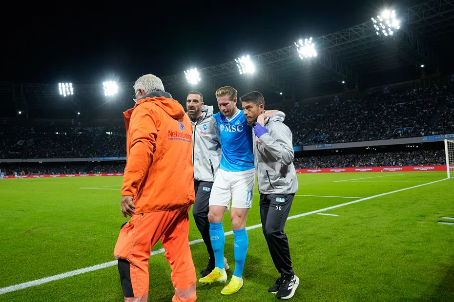 Kevin De Bruyne'den yıkan haber: 2026'dan önce sahalara dönemeyecek - 1 Kevin De Bruyne'den yıkan haber: 2026'dan önce sahalara dönemeyecek - 1