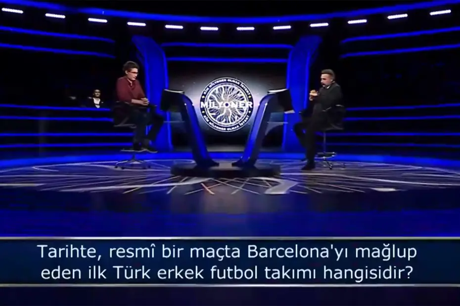 Milyoner'de 500 bin liralık futbol sorusu! Cevabı Trabzonspor - 3