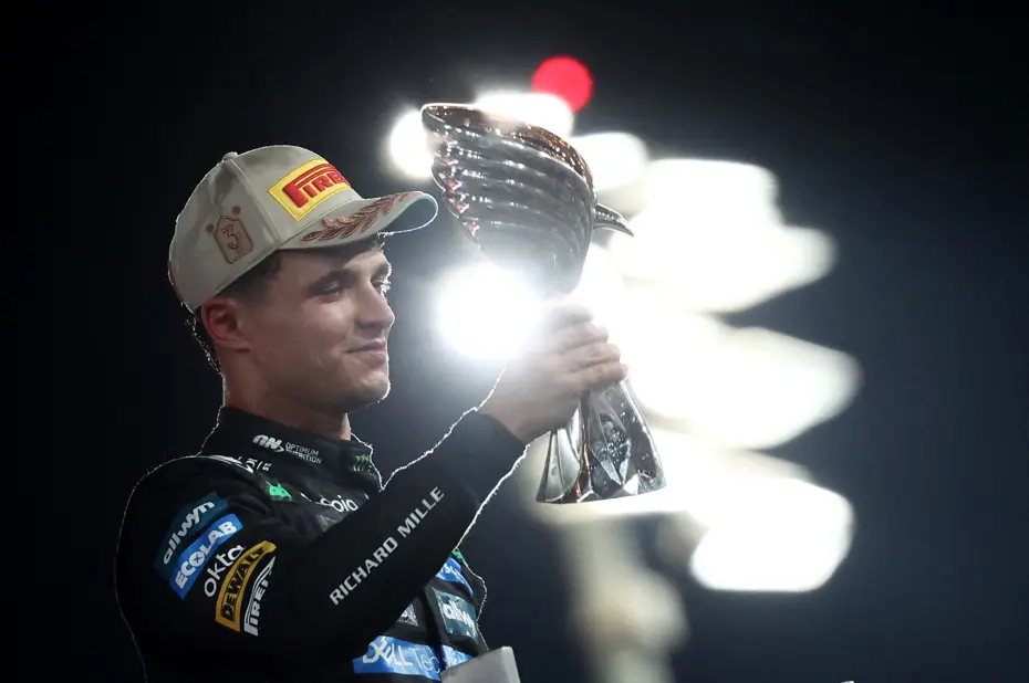 Formula 1'de şampiyon McLaren pilotu Lando Norris - 5