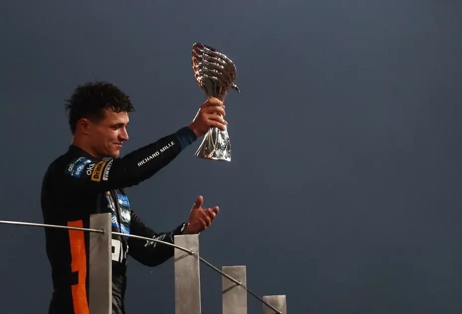 Formula 1'de şampiyon McLaren pilotu Lando Norris - 4
