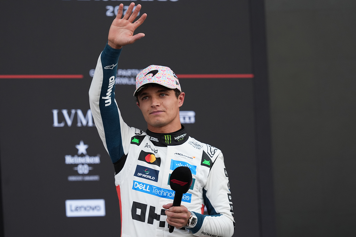 F1 Meksika'da ilk cep Lando Norris'in